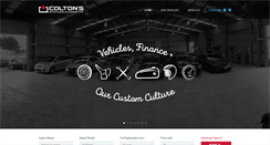 Desktop Screenshot of coltons.co.nz